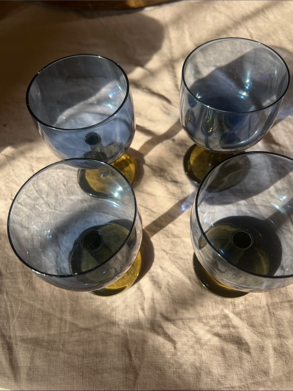 Our Place goblet wine glasses- Set of 4